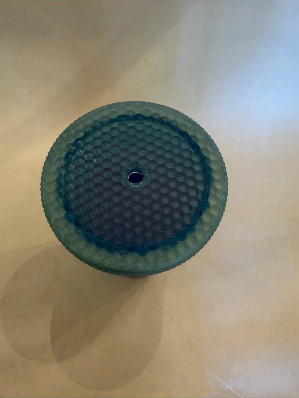 Starbucks Iridescent Purple Studded Tumbler with Teal Lid